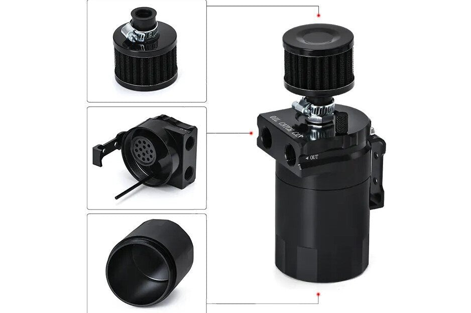 Маслен резервоар (Oil Catch Can) - капацитет 240ml