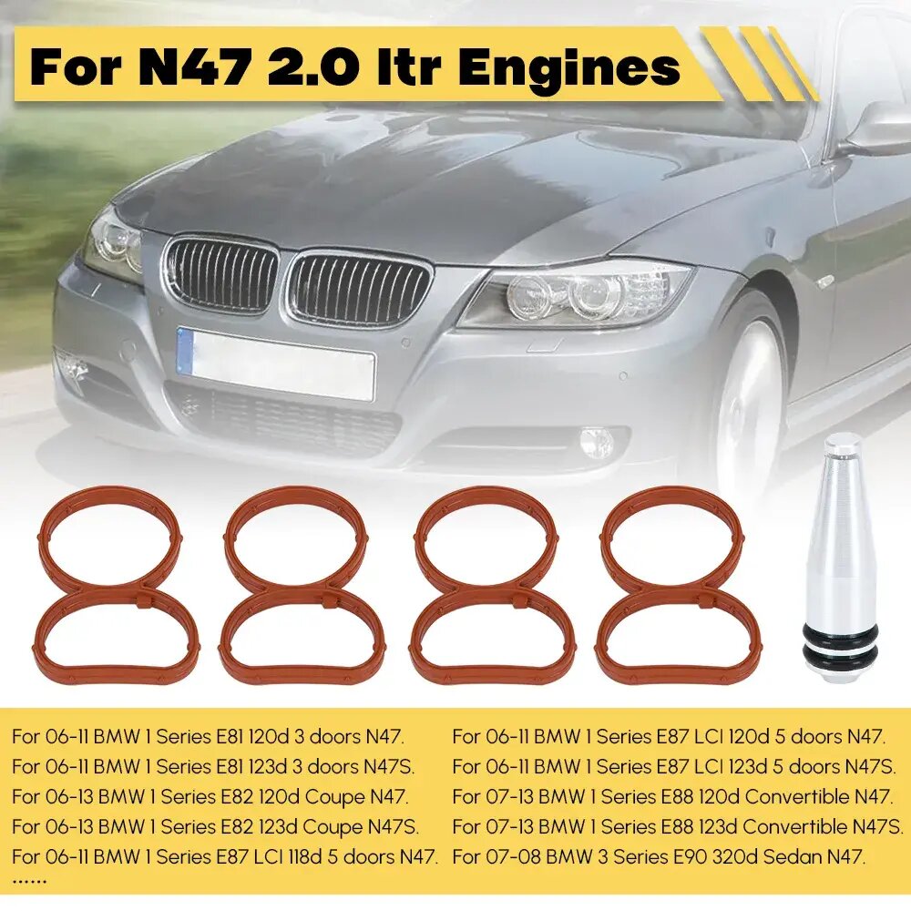 Тапa за вихрови клапи за BMW N47 2.0d