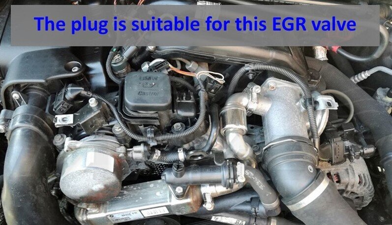 Тапа за запушване на EGR BMW M47 M47N M57 M57N M51