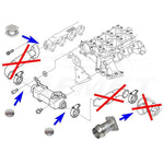 EGR заместител за BMW 3.0d M57N