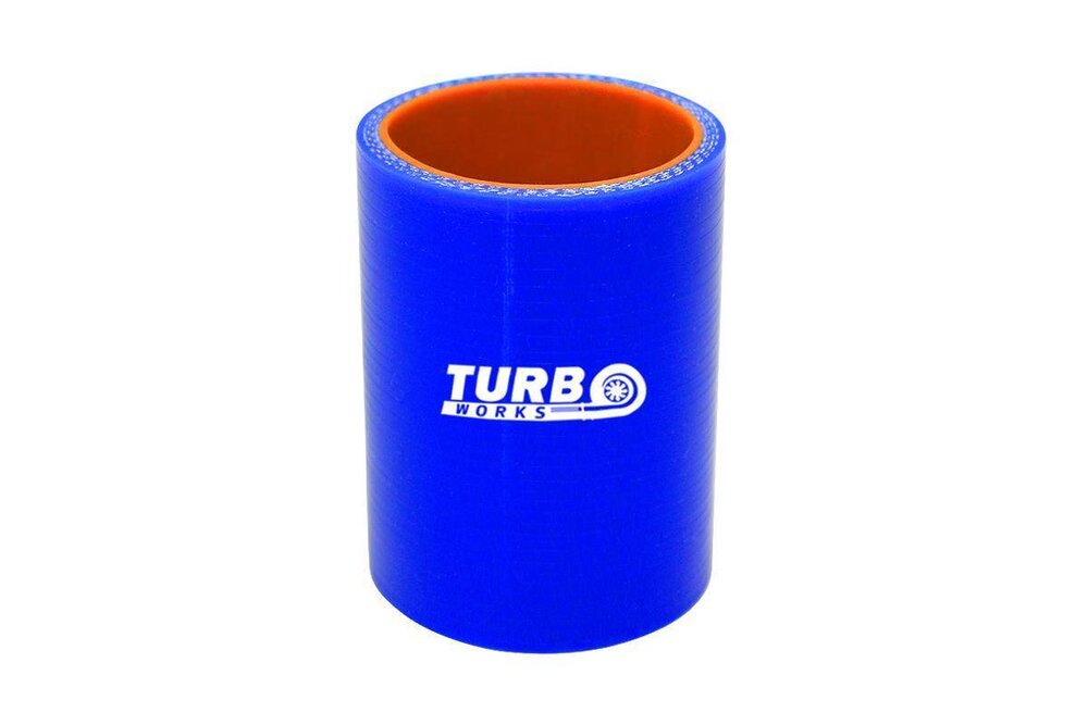 Силиконова снадка TurboWorks ∅76мм/L80мм/Син