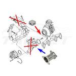 EGR заместител за VW AUDI SEAT SKODA 1.4 1.9 2.0TDI BLS BMM BMT BMP