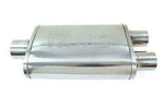 Гърне двуцевка TurboWorks 76мм 409SS 355мм