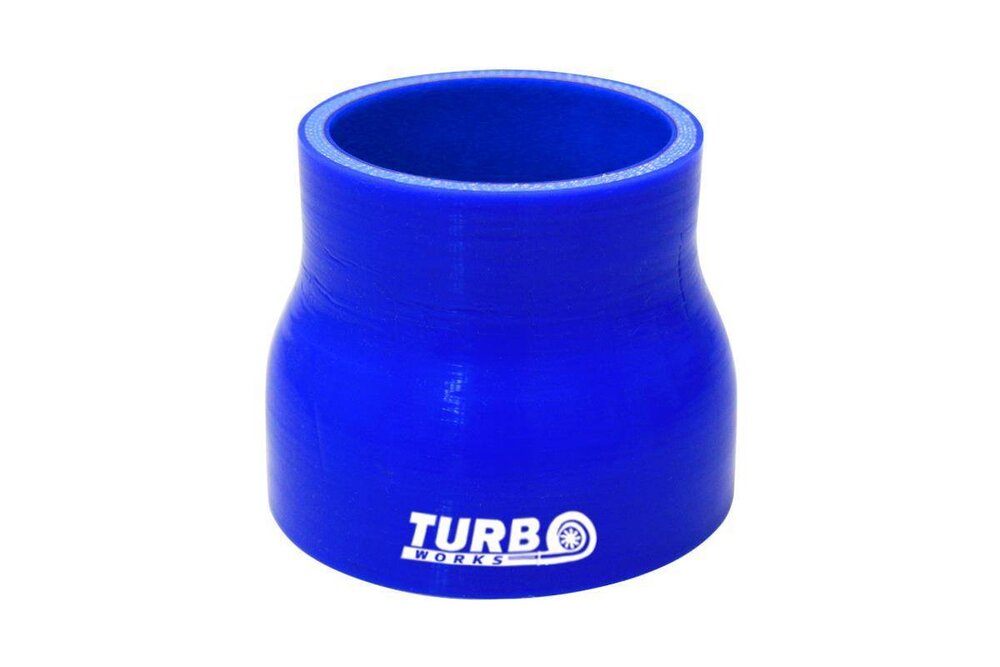 Редуциращ маркуч TurboWorks ∅63-76мм/L80мм/Син