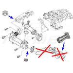 EGR заместител за BMW 2.0d, 3.0d M47N2 M57N2