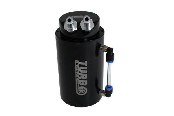 Маслен резервоар (Oil Catch Can) с два изхода - капацитет 0.7L, 20мм