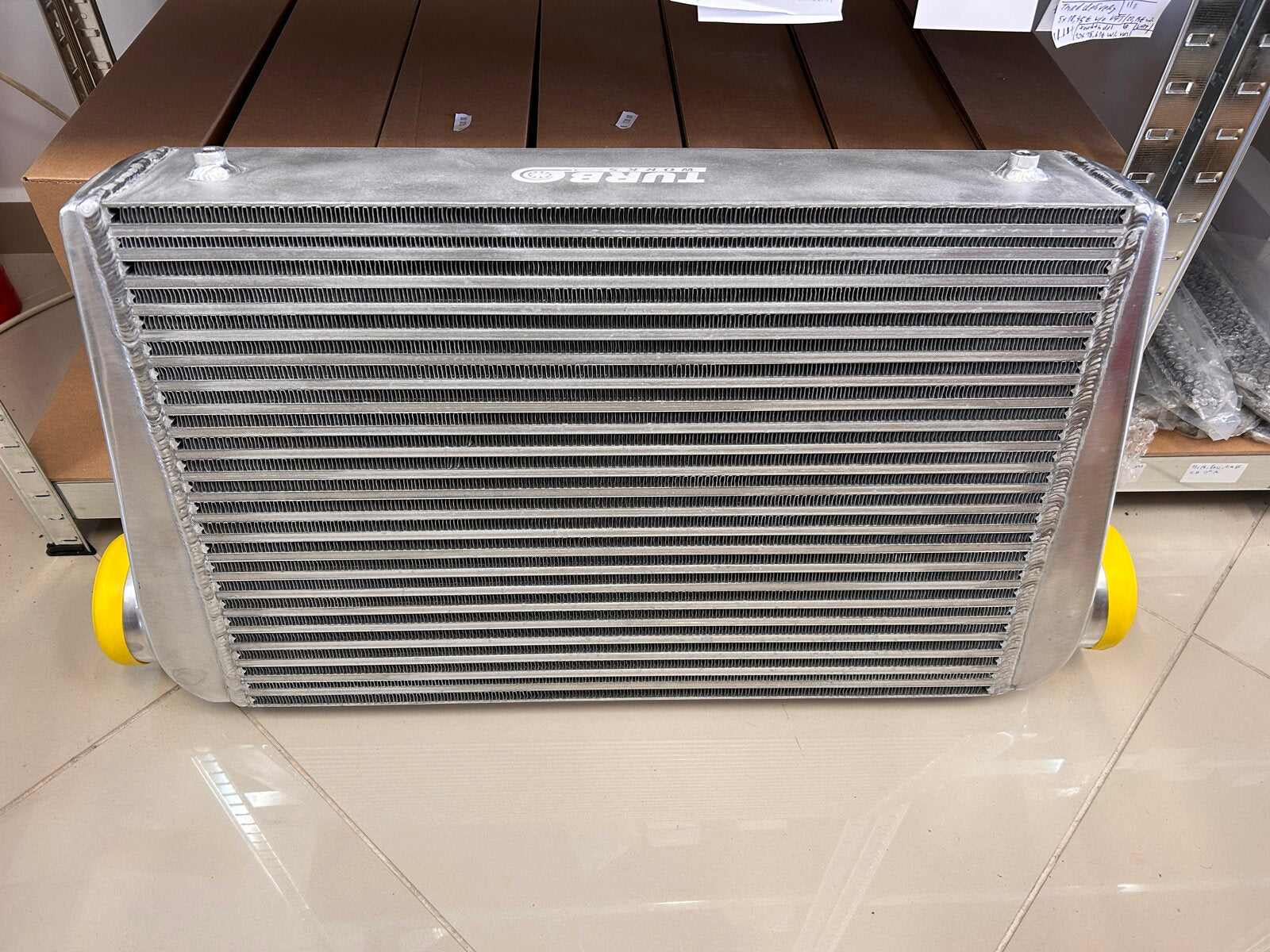 Интеркулер 600x400x120 вход 100мм, TurboWorks