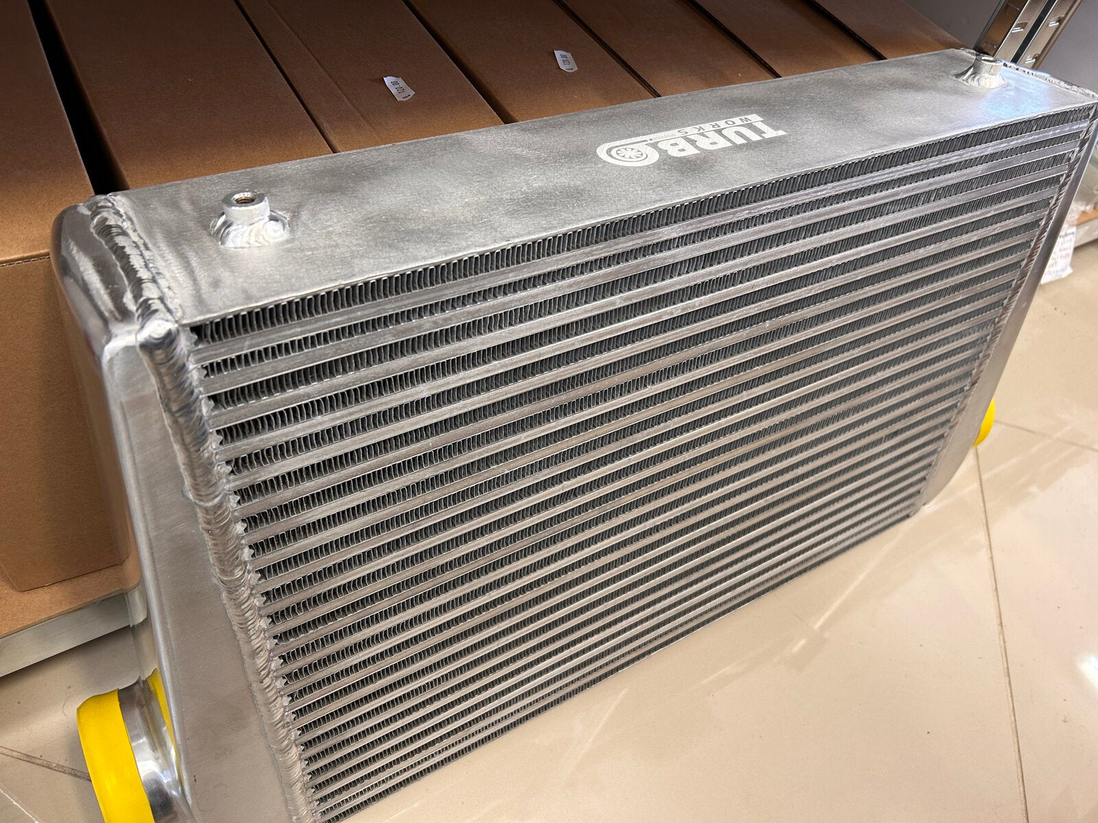 Интеркулер 600x400x120 вход 100мм, TurboWorks