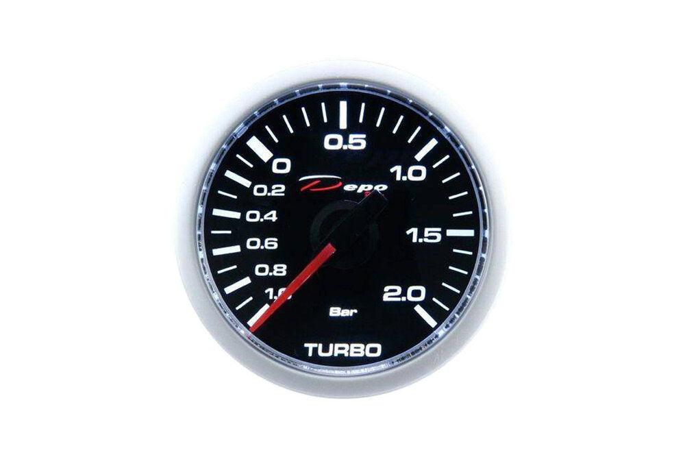 Depo 52mm буустметър, механичен -1 до 2 BAR