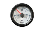 Auto Gauge TRW 52mm буустметър, механичен -1 до 2 BAR