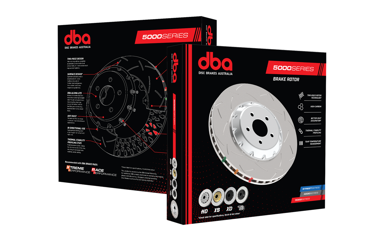 DBA Спирачни дискове 5000 series - T3 Slotted Silver Hat за Audi A4 - DBA52832SLVS
