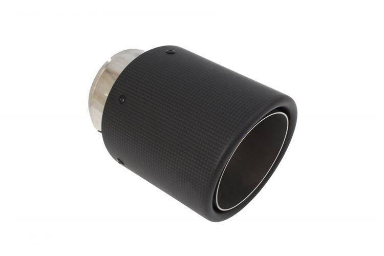 Накрайник за ауспух 63x78мм Turboworks, карбон