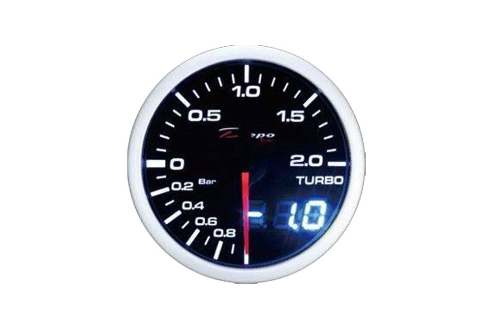 Depo 52mm оригинален буустметър - 1 до 2 BAR