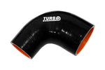 Силиконово коляно TurboWorks Pro ∅57-63мм/90°/черен