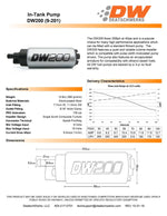 Бензинова помпа DW 255lph за BMW E36