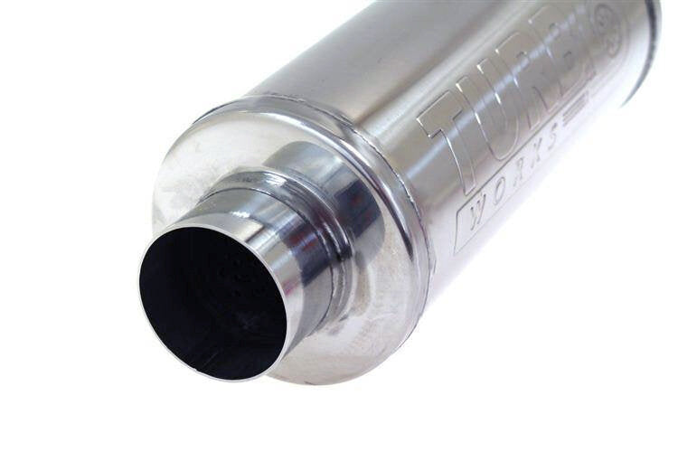 Кръгло гърне 76мм TurboWorks 304SS 450мм