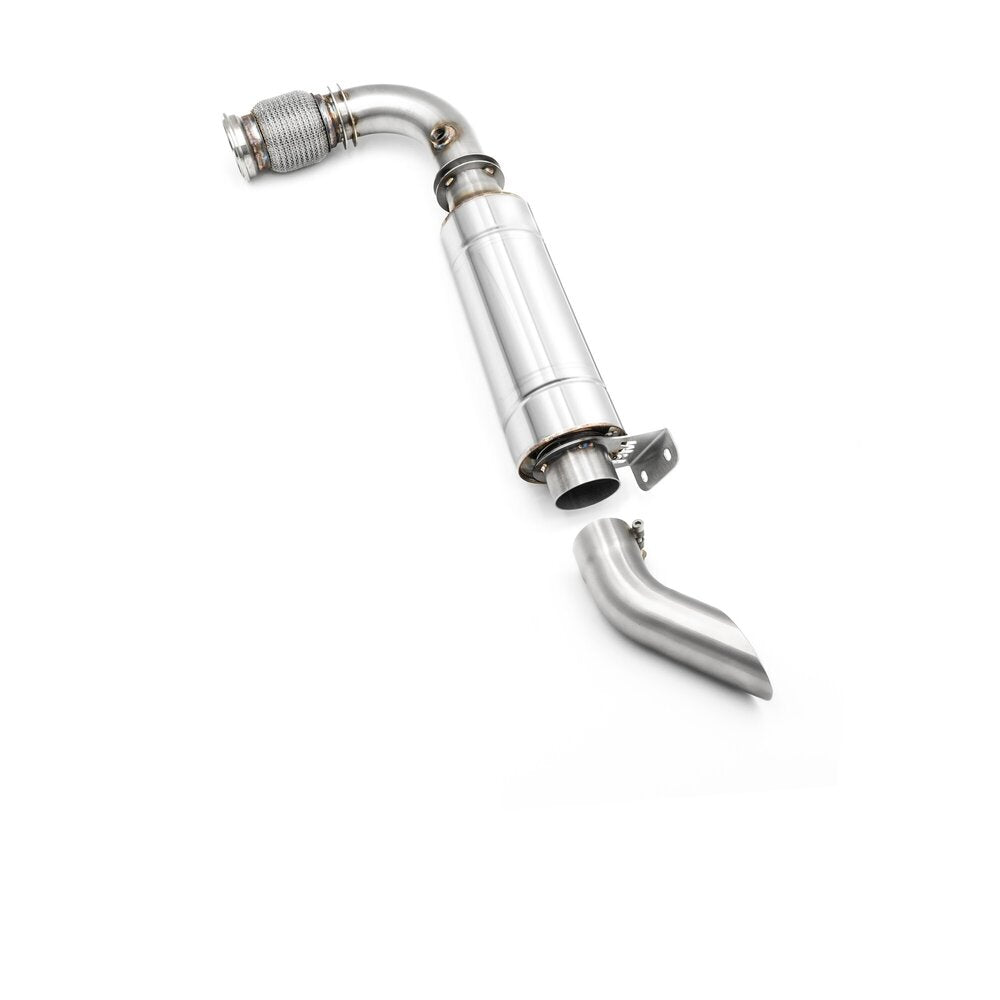 Downpipe с гърне и накрайник за Can Am Maverick X3