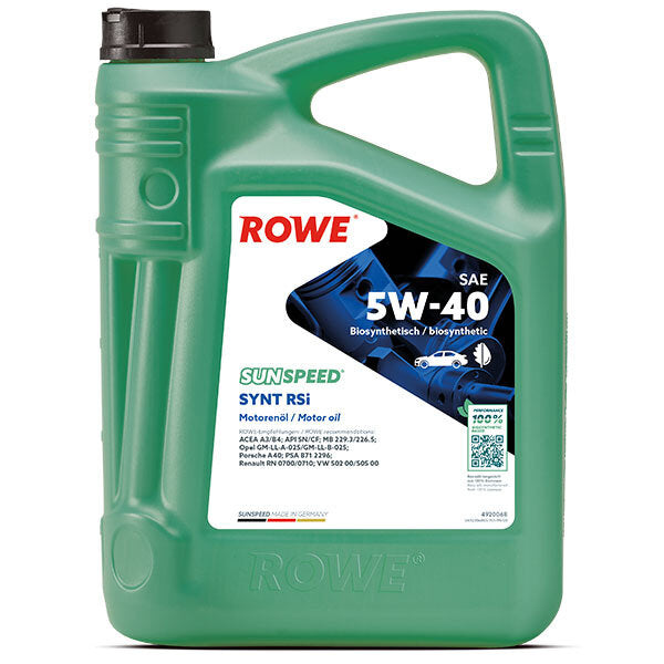 ROWE SUNSPEED SYNT RSi SAE 5W-40 5L
