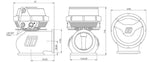 45mm външен WasteGate Turbosmart Hypergate 1 Bar Gen V