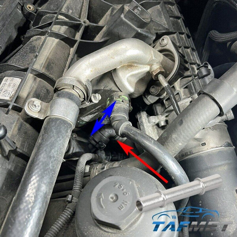 Комплект за премахване на EGR+охладител за BMW N57 N57S 3.0d, оборудвани с охладител на трансмисия