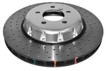 DBA Спирачни дискове 5000 series - Crossed Drilled & Dimpled Silver Hat за BMW F30 - DBA52286SLVXD