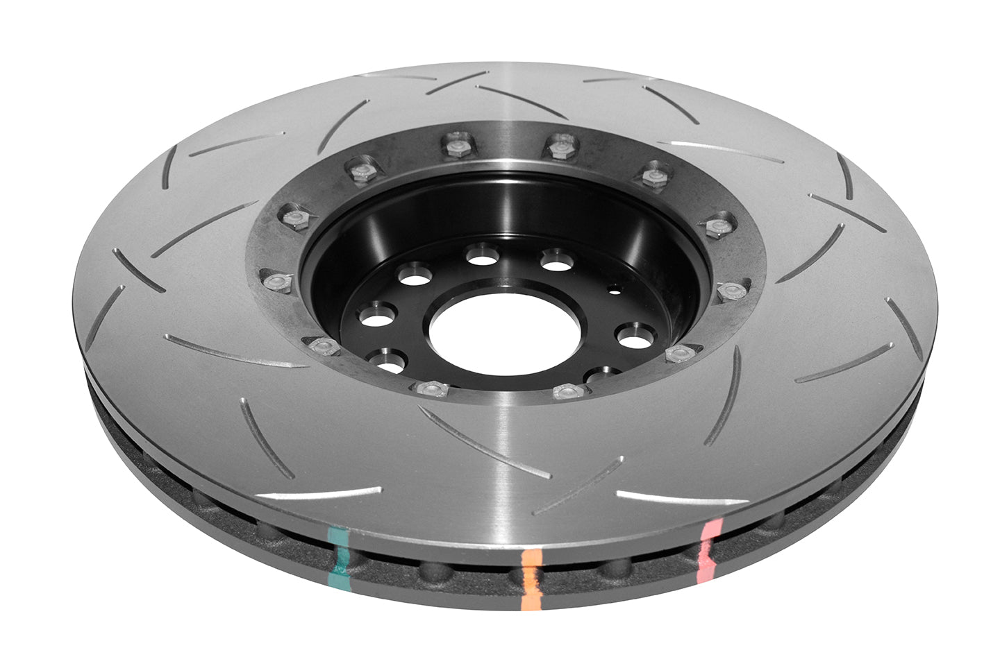 DBA Спирачни дискове 5000 series - T3 Slotted Black Hat за Audi A3 - DBA52808V2BLKS
