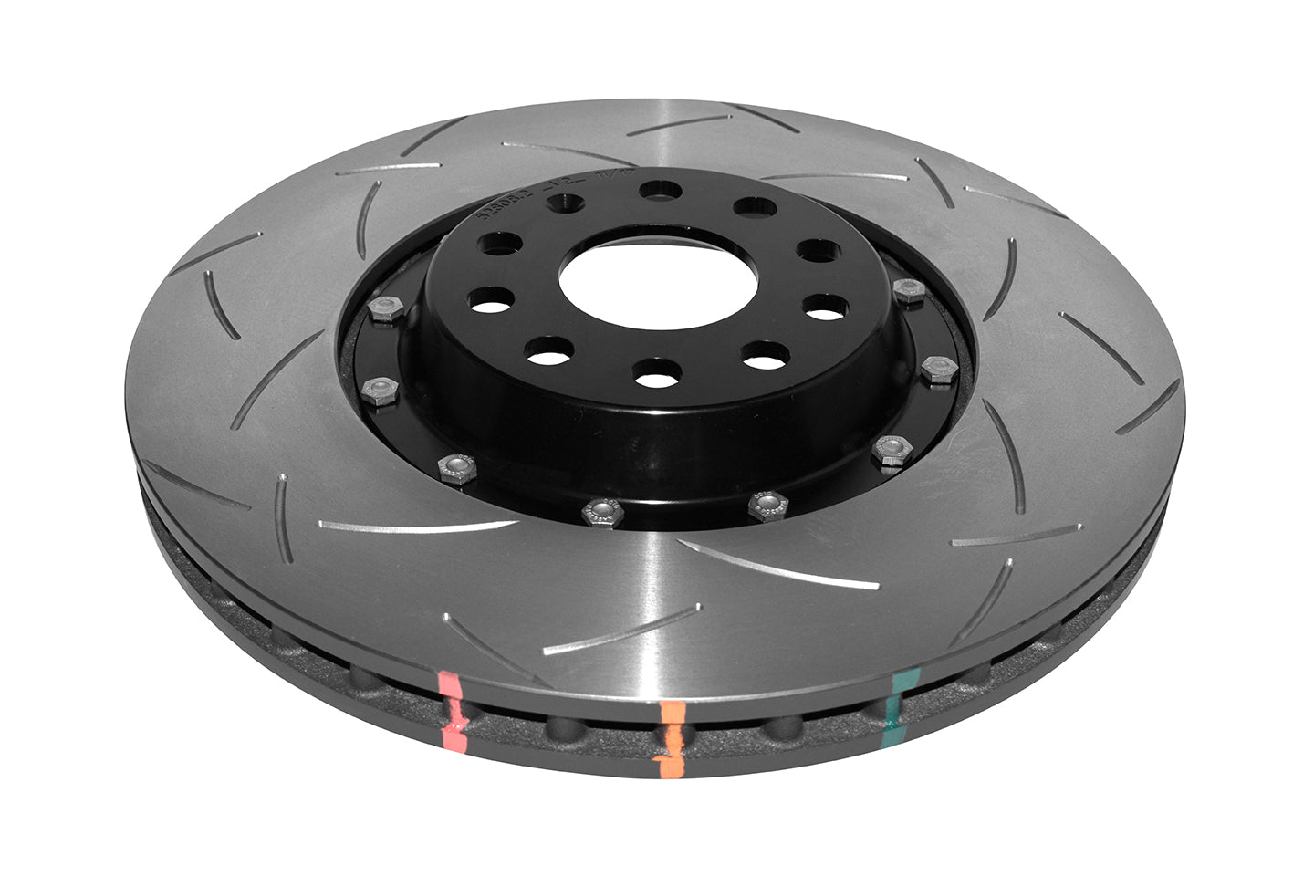 DBA Спирачни дискове 5000 series - T3 Slotted Black Hat за Audi A3 - DBA52808V2BLKS