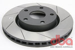 DBA Спирачни дискове Street Series - Slotted L/R за Audi A4 - DBA2801SR