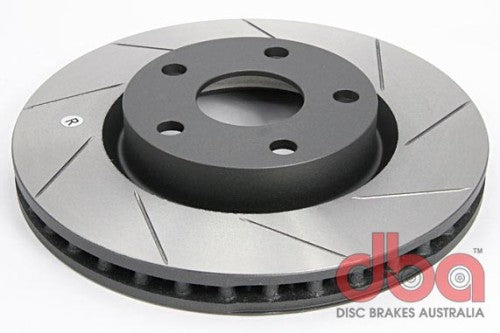 DBA Спирачни дискове Street Series - Slotted L/R за Audi A4 - DBA2801SR